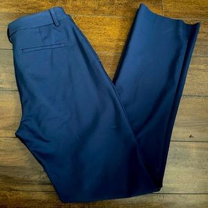 Express Columnist Barely Boot Midrise Pant - Blue size 6